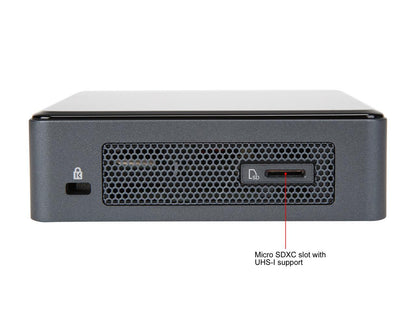 Intel NUC (Next Unit of Computing) BOXNUC8i3BEK1 Black Mini / Booksize Barebone System
