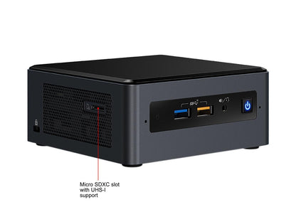 Intel NUC (Next Unit of Computing) BOXNUC8i3BEH1 Mini / Booksize Barebone System