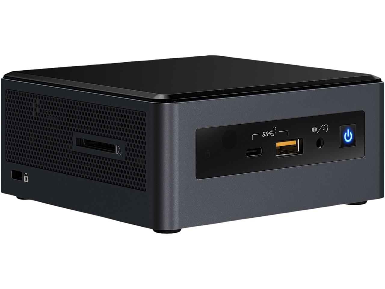 Intel NUC 8 Mainstream-G Kit with Intel Core i7, Radeon 540X Discrete Graphics, 8GB RAM, with No Cord, Single Pack, Additional Component Required BXNUC8i7INHX