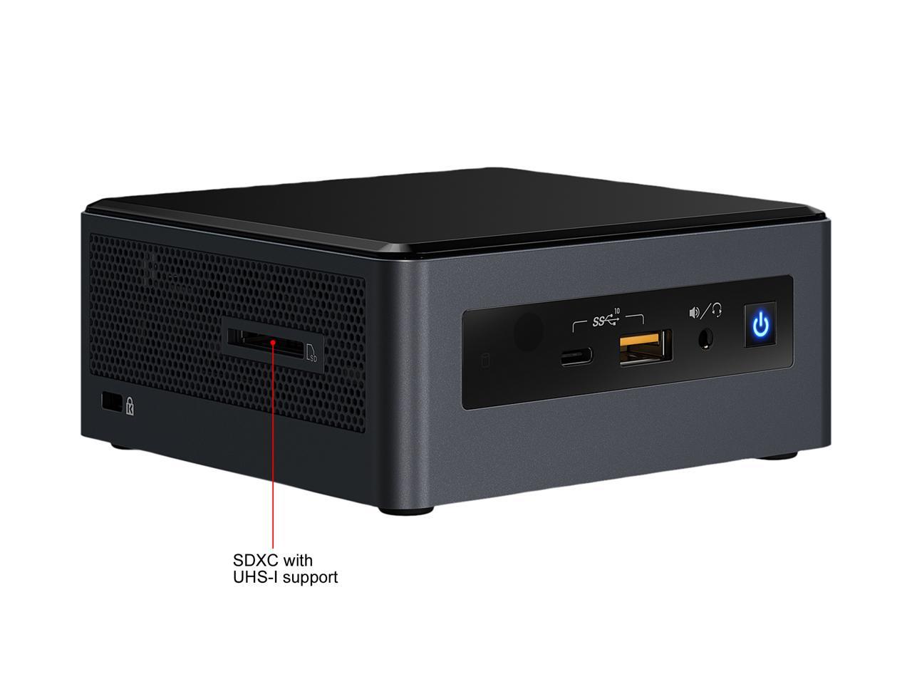 Intel NUC 8 Mainstream-G Kit with Intel Core i7, Radeon 540X Discrete Graphics, 8GB RAM, with No Cord, Single Pack, Additional Component Required BXNUC8i7INHX