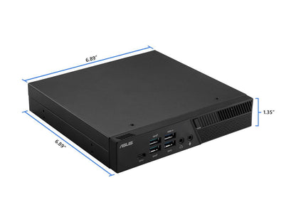 ASUS PB50 Barebones Mini PC with AMD Ryzen 5 3550H Processor and Integrated Radeon Vega 4K UHD Graphics (HDMI, DisplayPort, 802.11 ac Wi-fi, BlueTooth 4.2, Gigabit LAN, USB 3.1 Gen 2, VESA Mount) PB50-BBR008MD