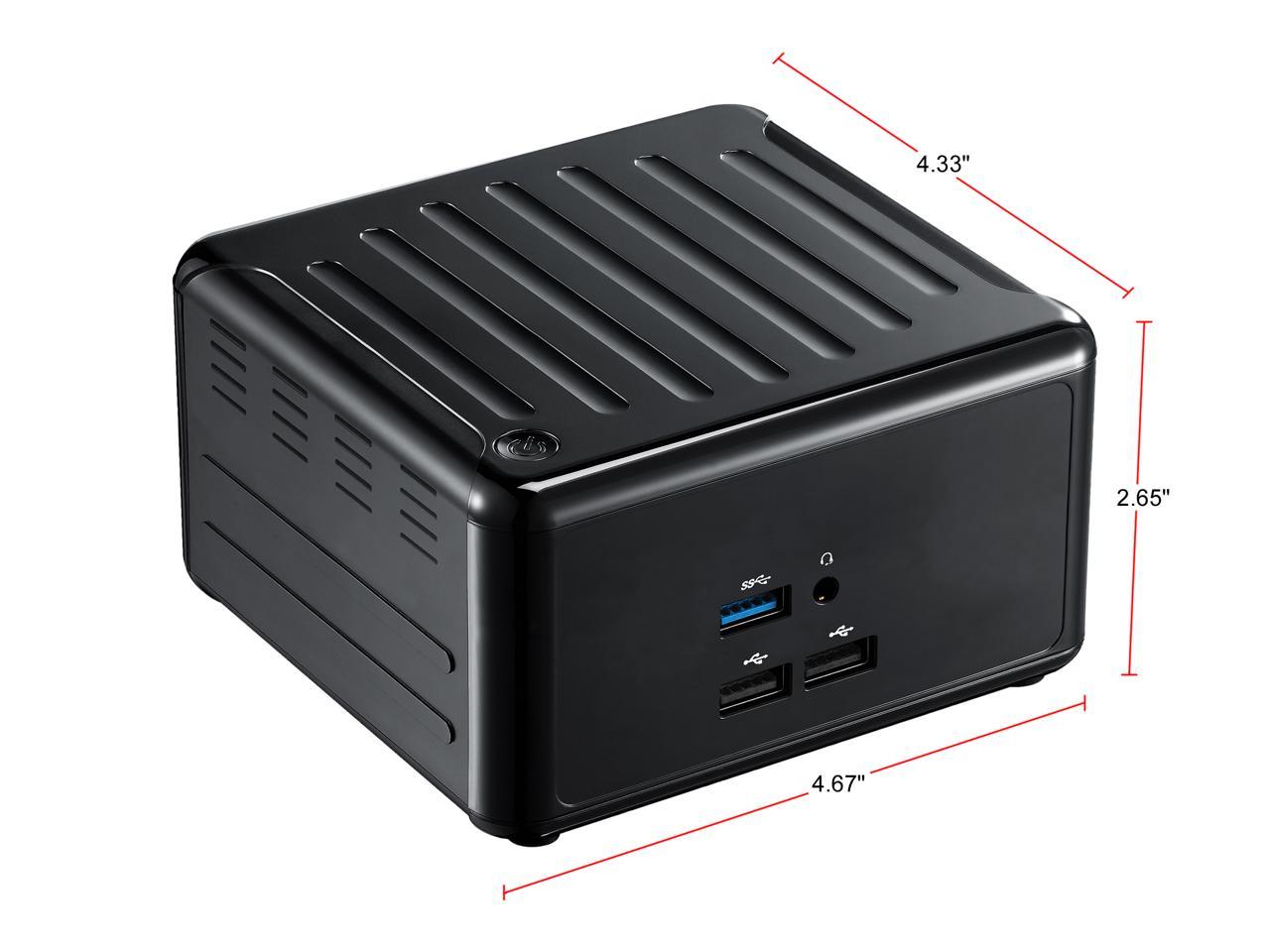 ASRock AMD Ryzen Embedded CPU Barebone 4X4 BOX-V1000M SoC Dual GLAN Support Triple Displays Mini / Booksize Barebone System