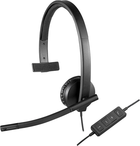 Logitech H570e USB Connector Supra-aural USB Headset H570e Mono