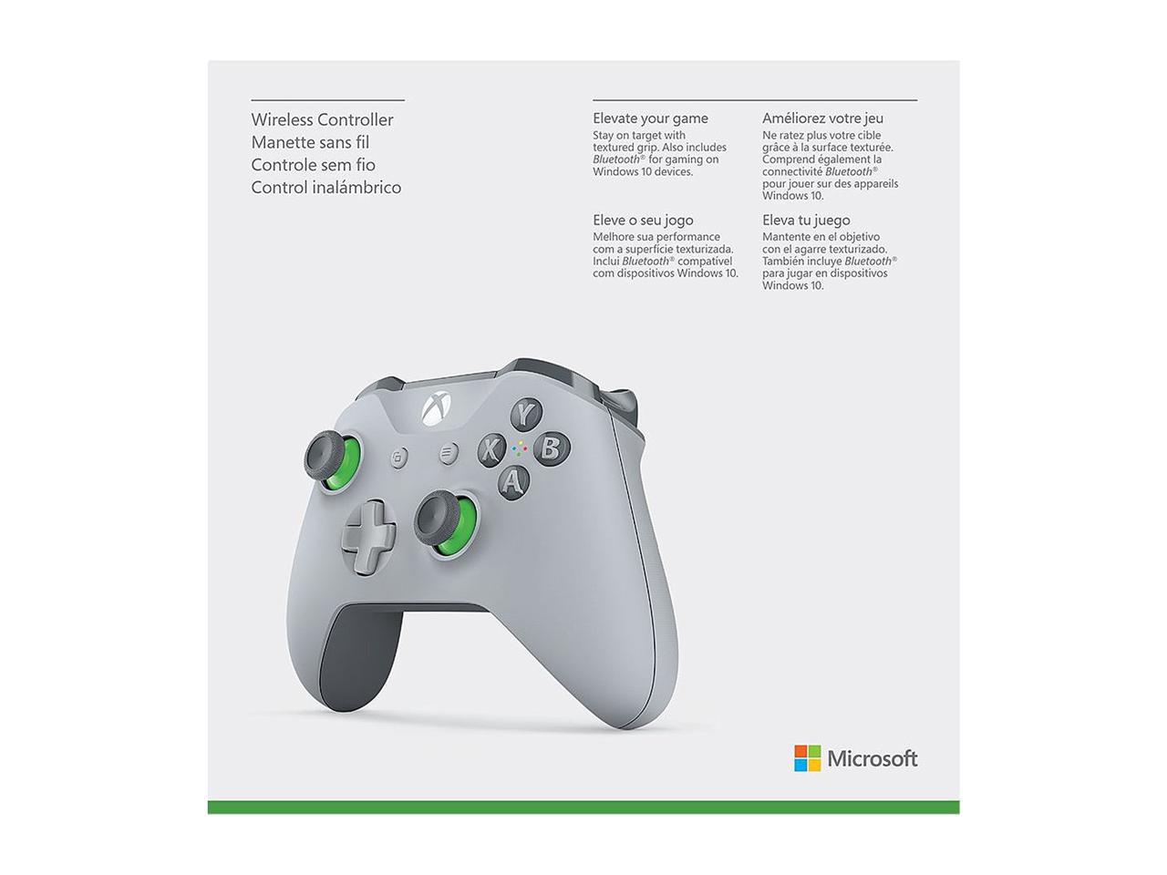 Xbox Wireless Controller - Grey/Green