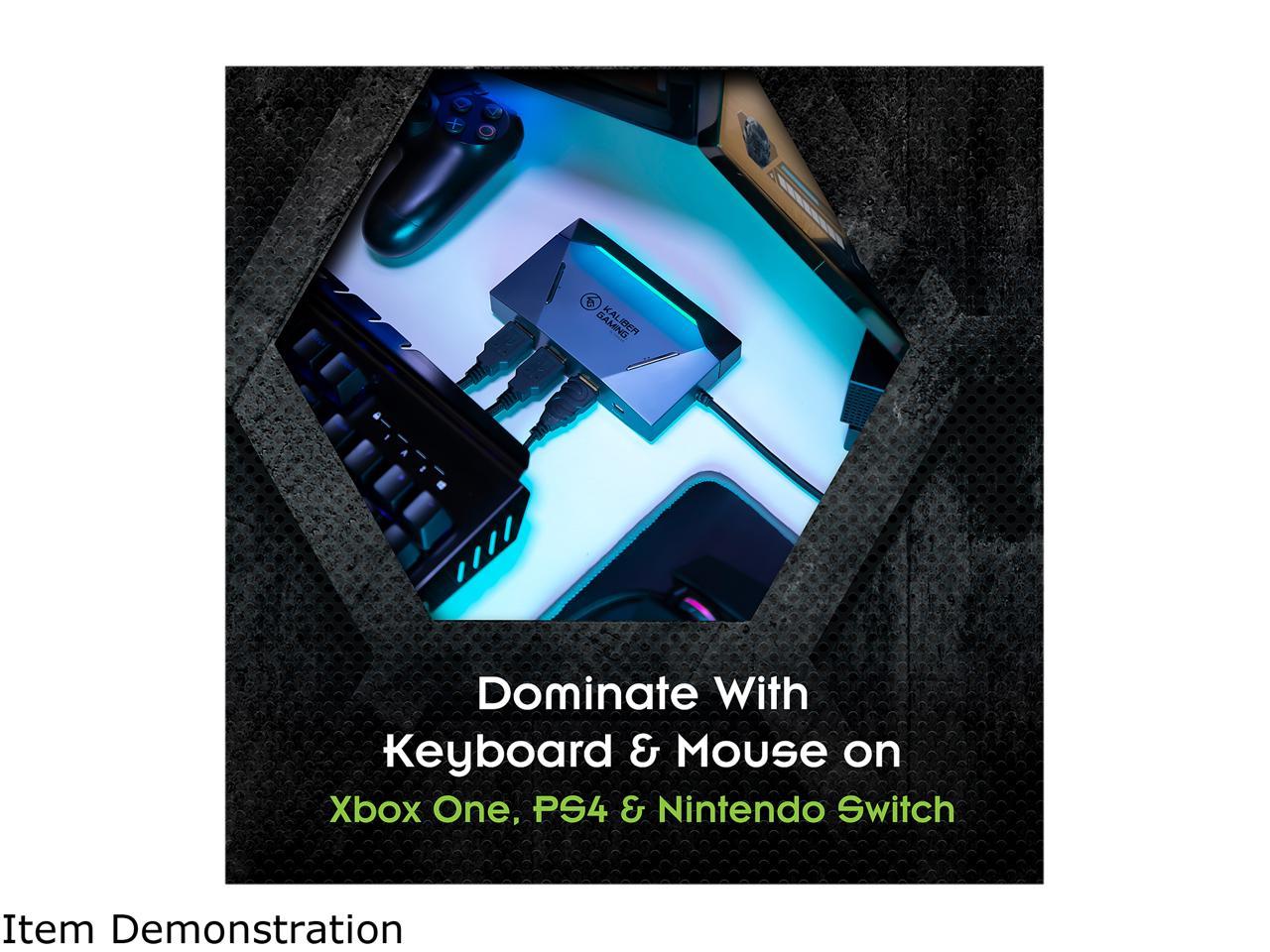 IOGEAR KeyMander 2 Keyboard/Mouse Adapter Plus Controller Crossover