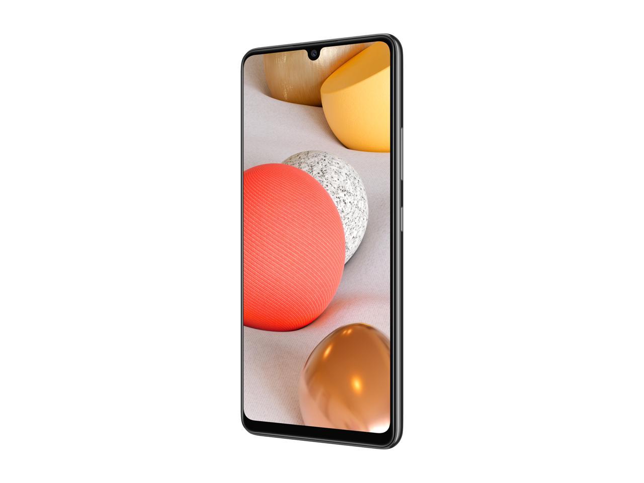 Samsung Galaxy A42 5G Unlocked Cell Phone 6.6" Prism Dot Black 128GB 4GB RAM