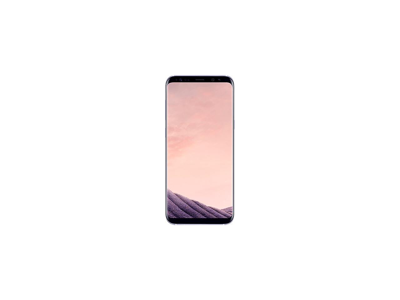 Samsung Galaxy S8+ G955U 4G LTE Unlocked GSM U.S. Version Phone - w/ 12 MP Camera 6.2" Orchid Gray 64GB 4GB RAM