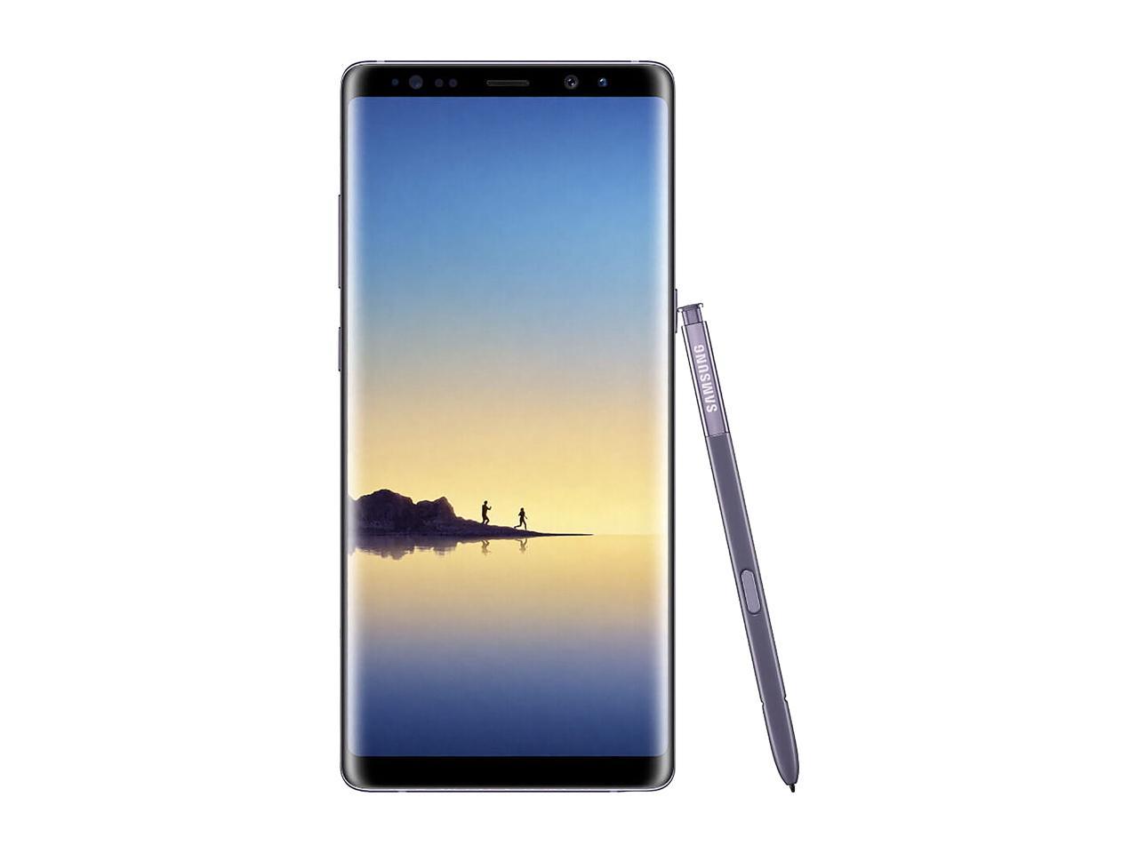 Samsung Galaxy Note 8 N950U 4G LTE Unlocked GSM LTE Android Phone w/ Dual 12 Megapixel Camera - (Used) 6.3" Orchid Gray 64GB 6GB RAM