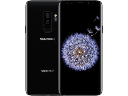 Samsung Galaxy S9+ G965U 4G LTE Unlocked GSM Phone w/ Dual 12 MP Camera - (Used) 6.2" Midnight Black 64GB 6GB RAM