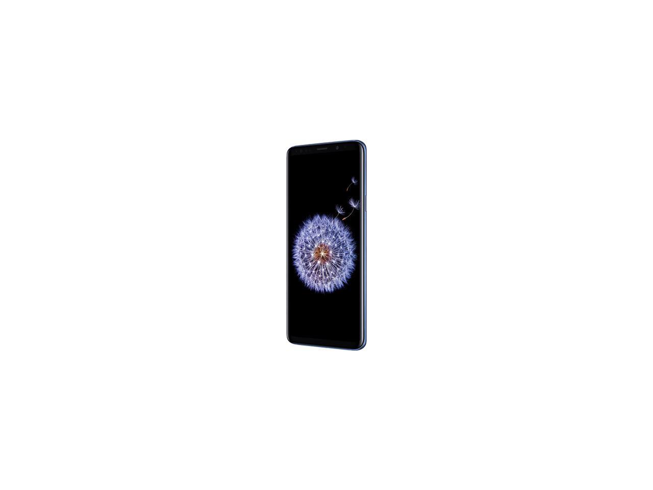 Samsung Galaxy S9+ G965U 4G LTE Unlocked GSM Phone w/ Dual 12 MP Camera - (Used) 6.2" Coral Blue 64GB 6GB RAM