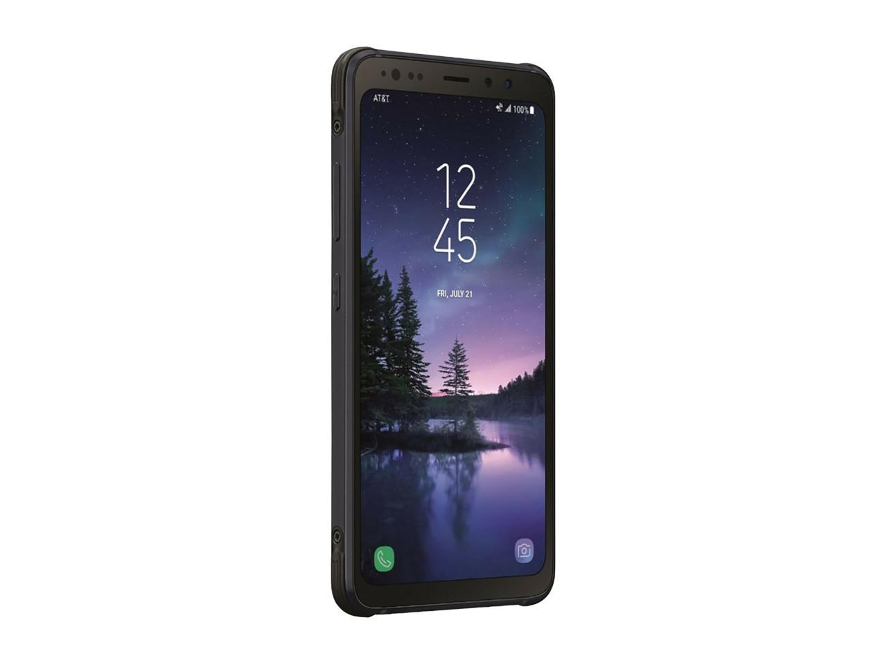 Samsung Galaxy S8 Active 4G LTE AT&T Unlocked GSM Phone w/ 12 MP Camera 5.8" Meteor Gray 64GB 4GB RAM