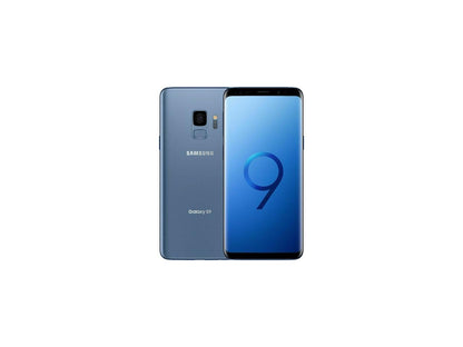 Samsung Galaxy S9 G960F 4G LTE Unlocked GSM Phone w/ 12 MP Camera 5.8" Coral Blue 64GB 4GB RAM