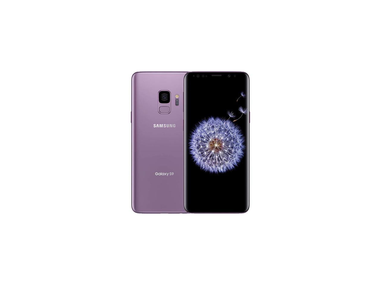 Samsung Galaxy S9 G960F 4G LTE Unlocked GSM Phone w/ 12 MP Camera 5.8" Lilac Purple 64GB 4GB RAM