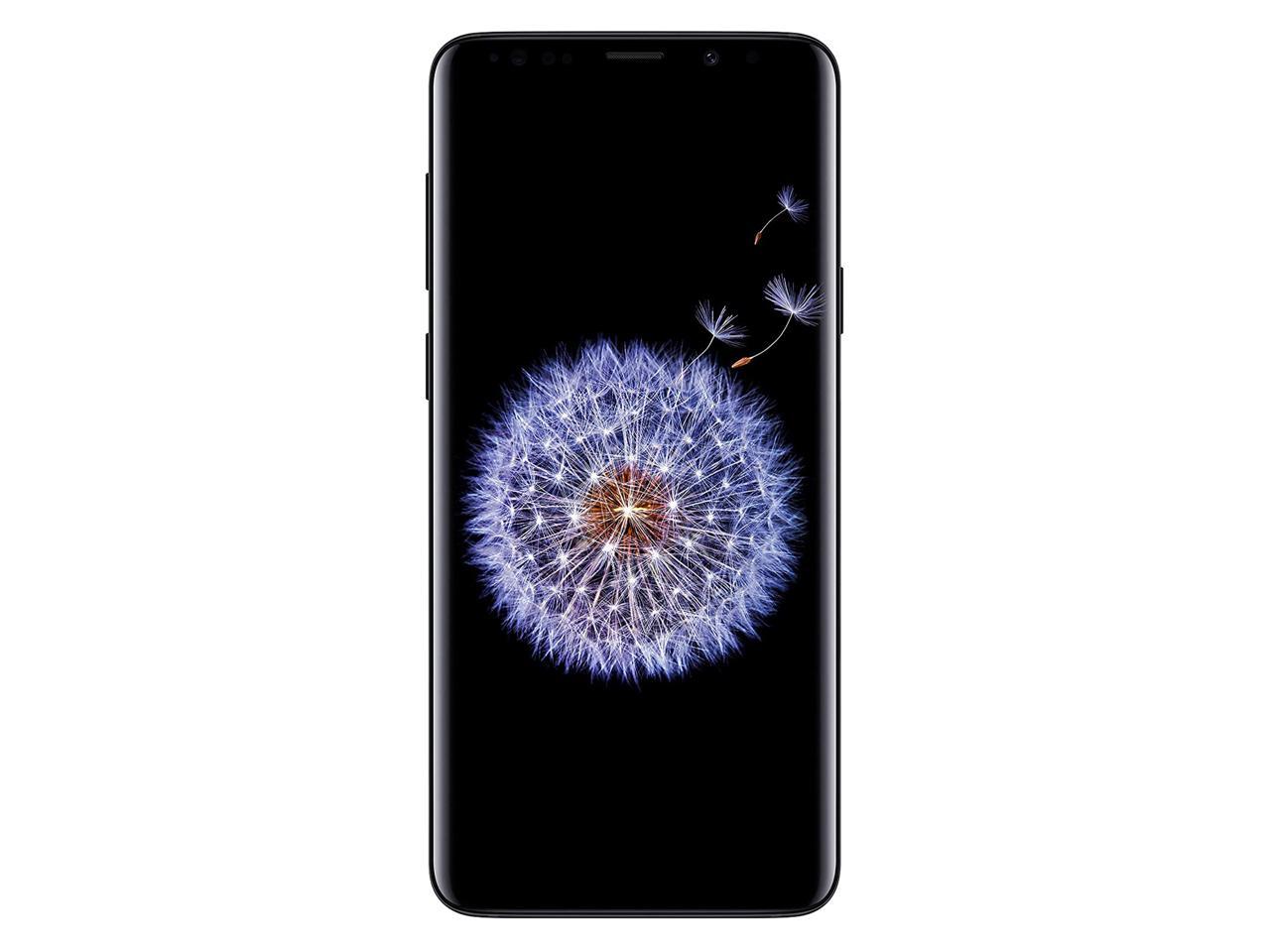 Samsung Galaxy S9+ 4G LTE Certified Pre-Owned, 12 Month US Warranty (Renewed) 6.2" Black 64GB 6GB RAM