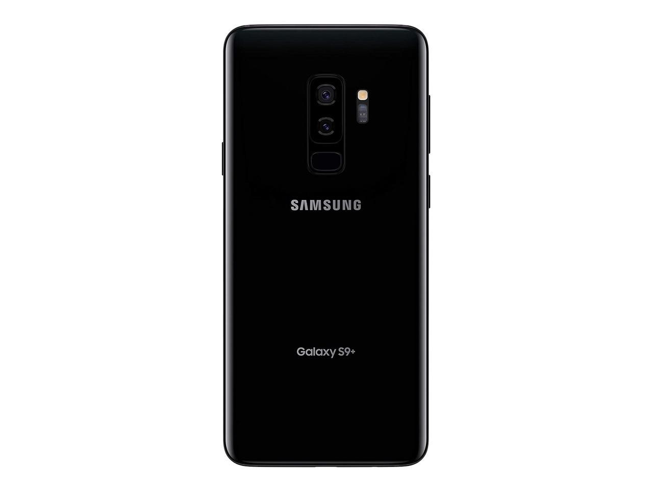 Samsung Galaxy S9+ 4G LTE Certified Pre-Owned, 12 Month US Warranty (Renewed) 6.2" Black 64GB 6GB RAM