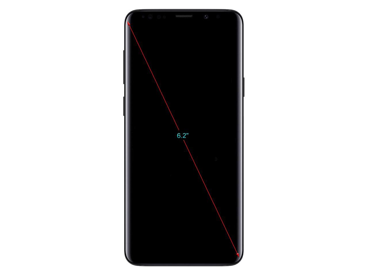 Samsung Galaxy S9+ 4G LTE Certified Pre-Owned, 12 Month US Warranty (Renewed) 6.2" Black 64GB 6GB RAM