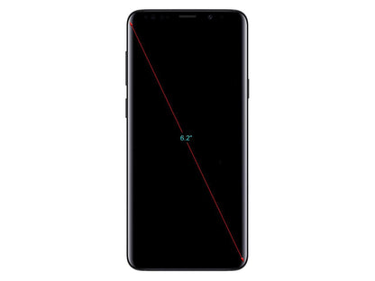 Samsung Galaxy S9+ 4G LTE Certified Pre-Owned, 12 Month US Warranty (Renewed) 6.2" Black 64GB 6GB RAM