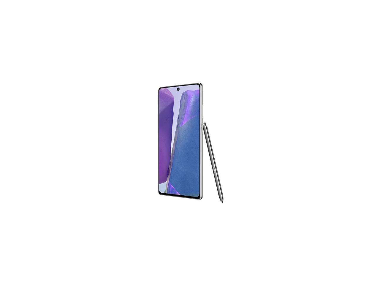 Samsung Galaxy Note 20 5G Factory Unlocked Android Cell Phone | US Version | 128GB of Storage | Mobile Gaming Smartphone | Long-Lasting Battery | Mystic Gray
