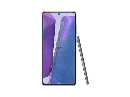 Samsung Galaxy Note 20 5G Factory Unlocked Android Cell Phone | US Version | 128GB of Storage | Mobile Gaming Smartphone | Long-Lasting Battery | Mystic Gray