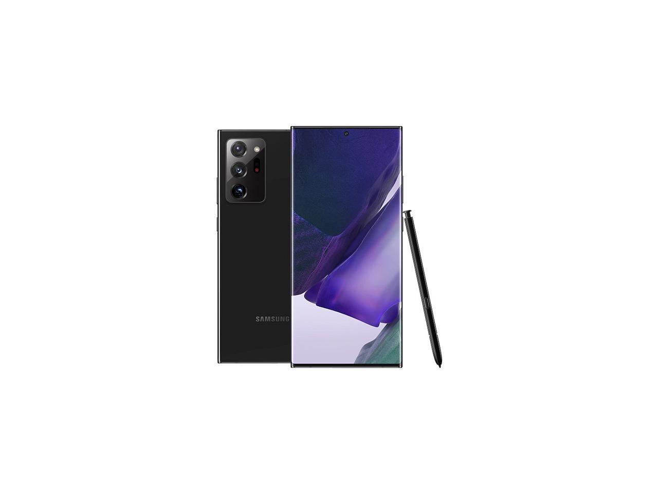 Samsung Galaxy Note 20 Ultra 5G Factory Unlocked Android Cell Phone | US Version | 128GB of Storage | Mobile Gaming Smartphone | Long-Lasting Battery | Mystic Black