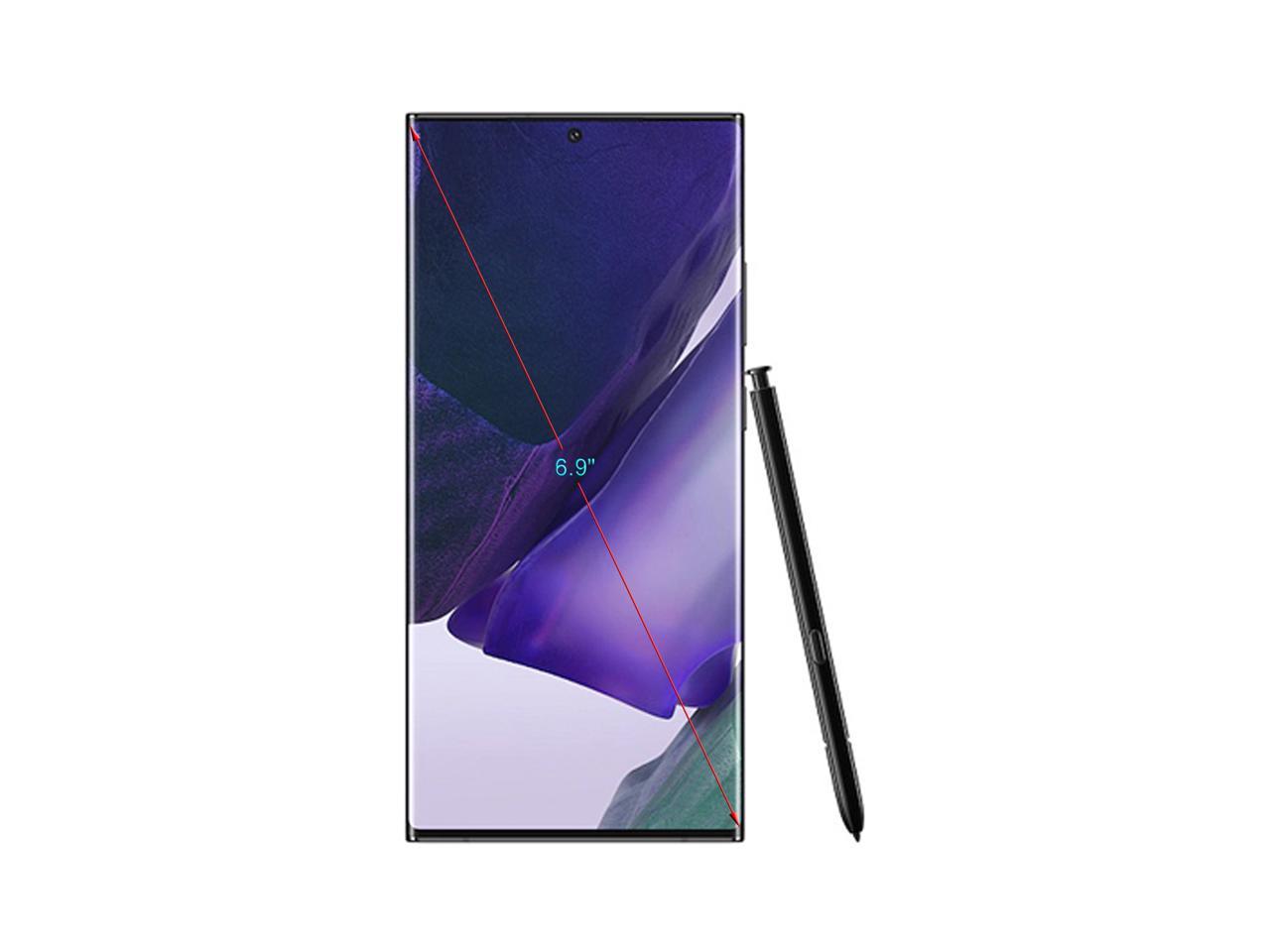 Samsung Galaxy Note 20 Ultra 5G Factory Unlocked Android Cell Phone | US Version | 128GB of Storage | Mobile Gaming Smartphone | Long-Lasting Battery | Mystic Black