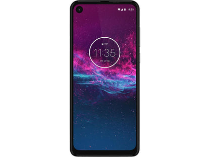 Motorola One Action - Unlocked Smartphone - Global Version - 128GB - Pearl White (US Warranty)