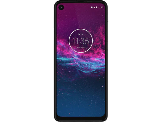 Motorola One Action - Unlocked Smartphone - Global Version - 128GB - Pearl White (US Warranty)