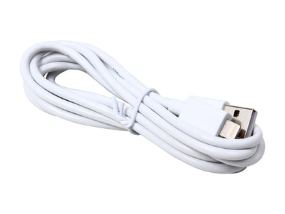 Tripp Lite M100-006-WH White Lightning to USB iPhone iPod iPad Apple MFI Certified 6.5ft (2m)