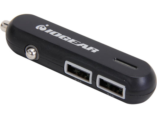 IOGEAR GPAC2U4 GearPower Dual USB 4.2A Car Charger