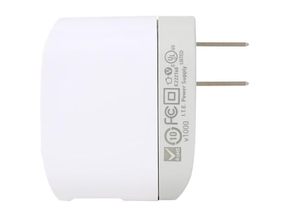 BELKIN F8J032tt04-WHT White Swivel Charger + Lightning ChargeSync Cable (10 Watt/2.1 Amp)