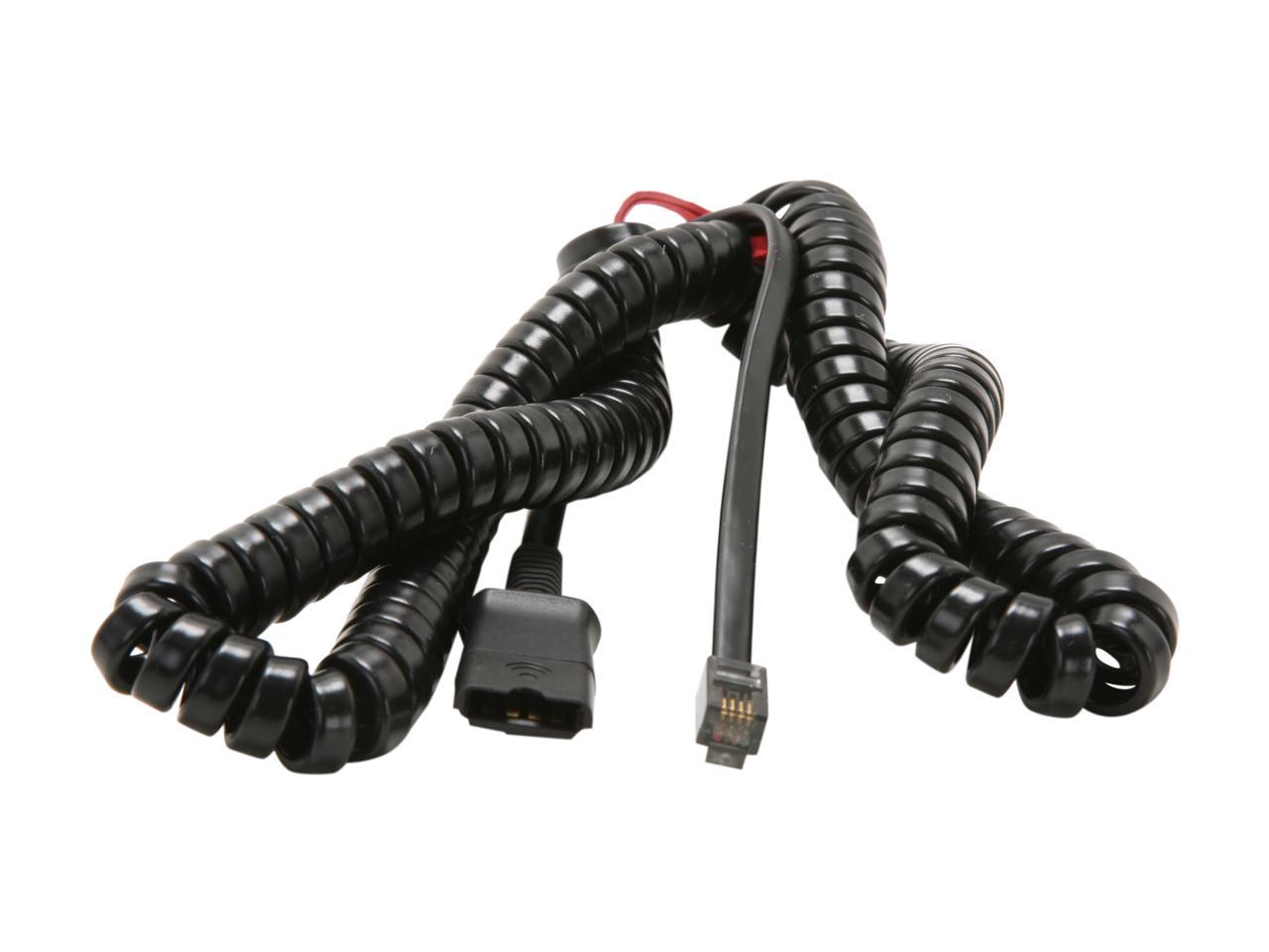 Plantronics 27190-01 Coil Cable (QD to Modular Phone Jack)