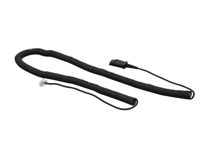 PlantronicsCoil Cable (Quick Disconnect to Modular Phone Jack) (40702-01)