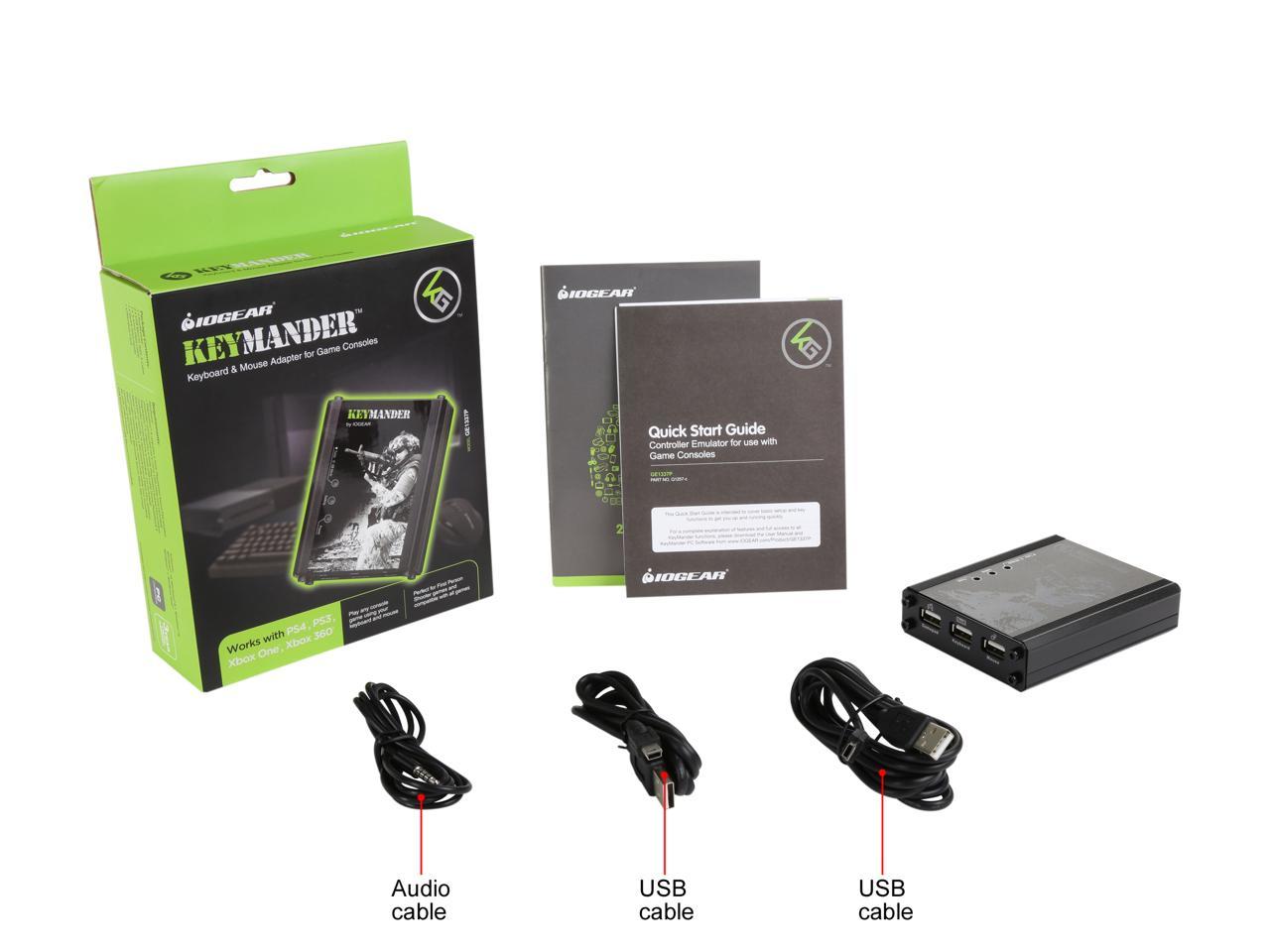 KeyMander Keyboard And Mouse Adapter - Xbox One, PS4, PS3 and Xbox 360
