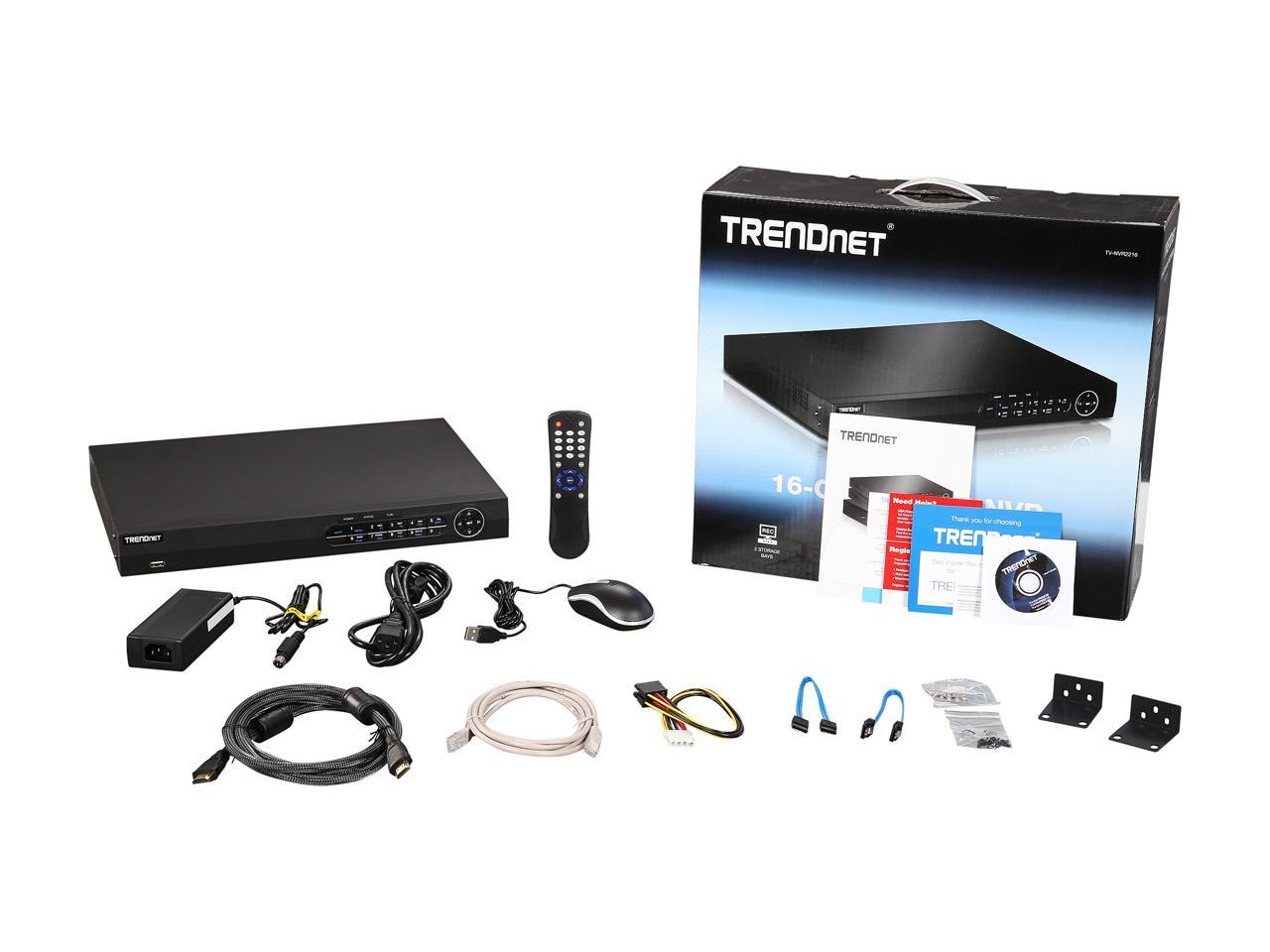 TRENDnet TV-NVR2216 (v1.0R) 16-Channel HD NVR