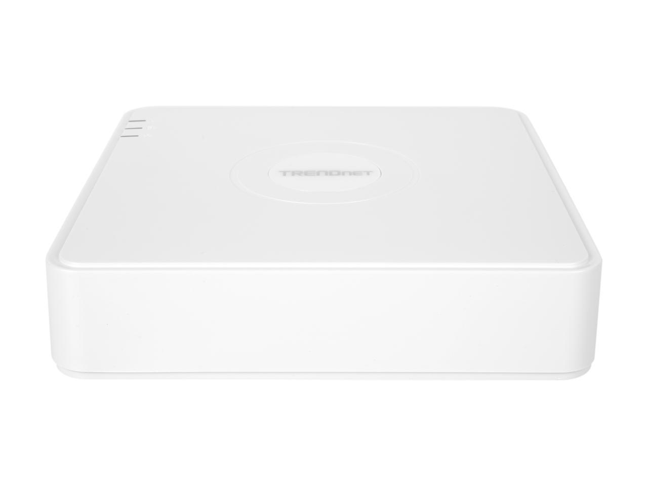 Trendnet TV-NVR104D2 4 PoE channels One 3.5" SATA I / II HDD or SSD up to 6 TB storage 4-Channel HD PoE+ NVR with 2 TB HDD