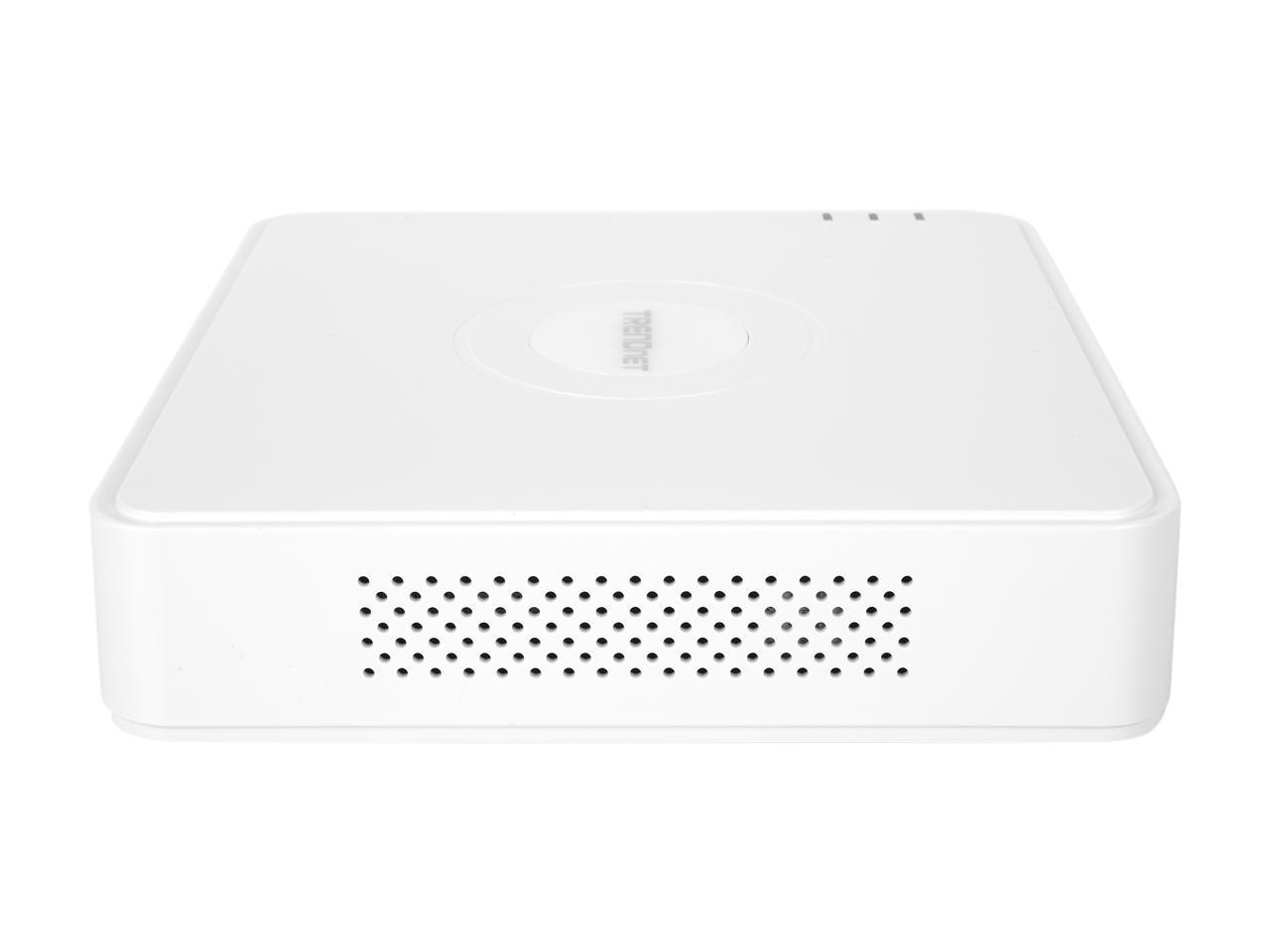 Trendnet TV-NVR104D2 4 PoE channels One 3.5" SATA I / II HDD or SSD up to 6 TB storage 4-Channel HD PoE+ NVR with 2 TB HDD