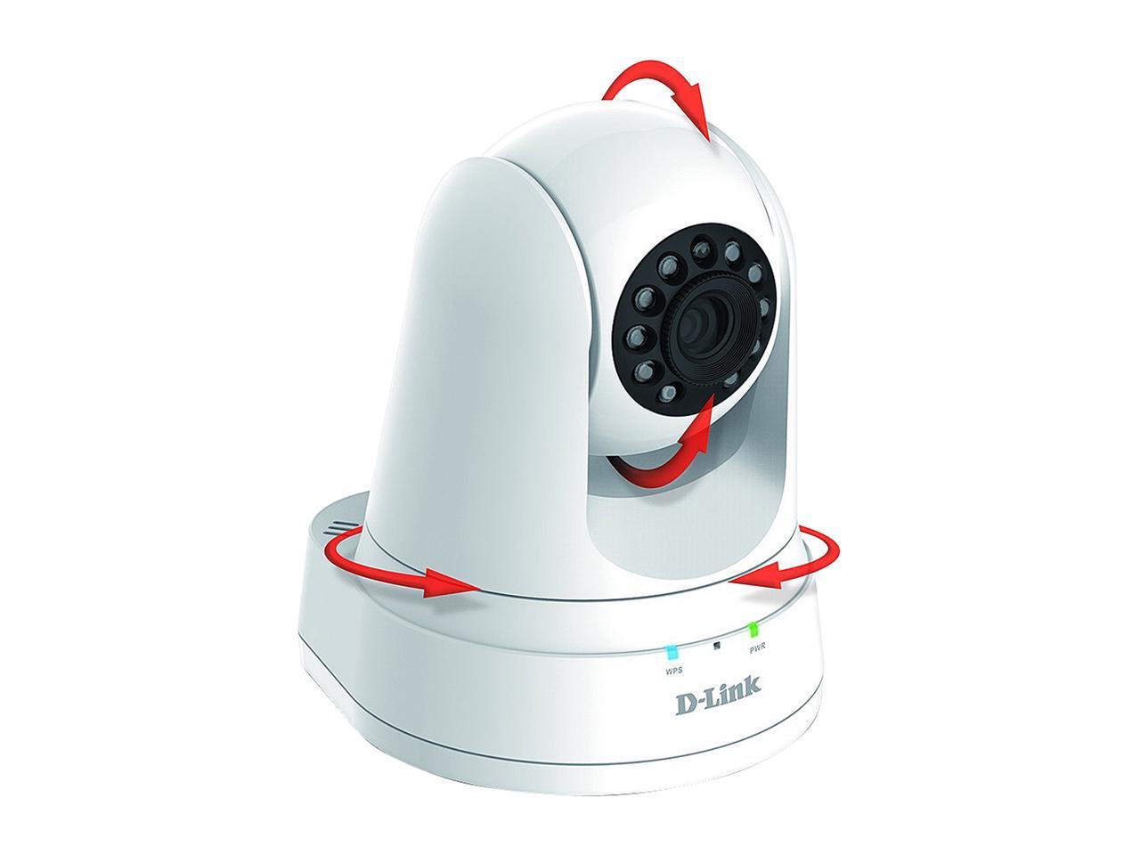 D-Link DCS-5030L HD 720P Pan & Tilt Day / Night Wireless IP Security Camera
