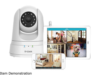 D-Link DCS-5030L HD 720P Pan & Tilt Day / Night Wireless IP Security Camera