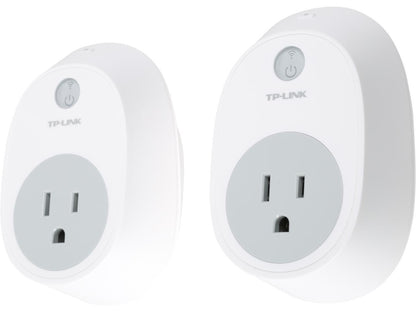 TP-LINK HS100KIT Smart Plug, Wi-Fi Enabled, Control Your Electronics from Anywhere, Energy Saving, Compatible with Google Home and Amazon Echo Alexa (2-Pack)