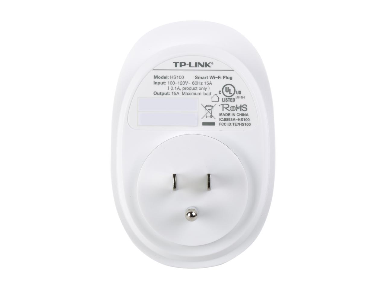 TP-LINK HS100KIT Smart Plug, Wi-Fi Enabled, Control Your Electronics from Anywhere, Energy Saving, Compatible with Google Home and Amazon Echo Alexa (2-Pack)