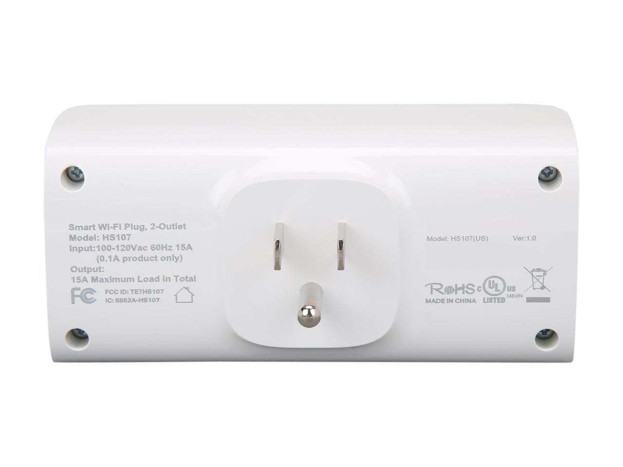 Kasa Smart Wi-Fi Plug 2-Outlet by TP-Link