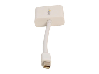 StarTech.com MDP2VGAW Mini DisplayPort to VGA Adapter - White - 1080p - Thunderbolt to VGA Monitor Adapter - Mini DP to VGA Converter