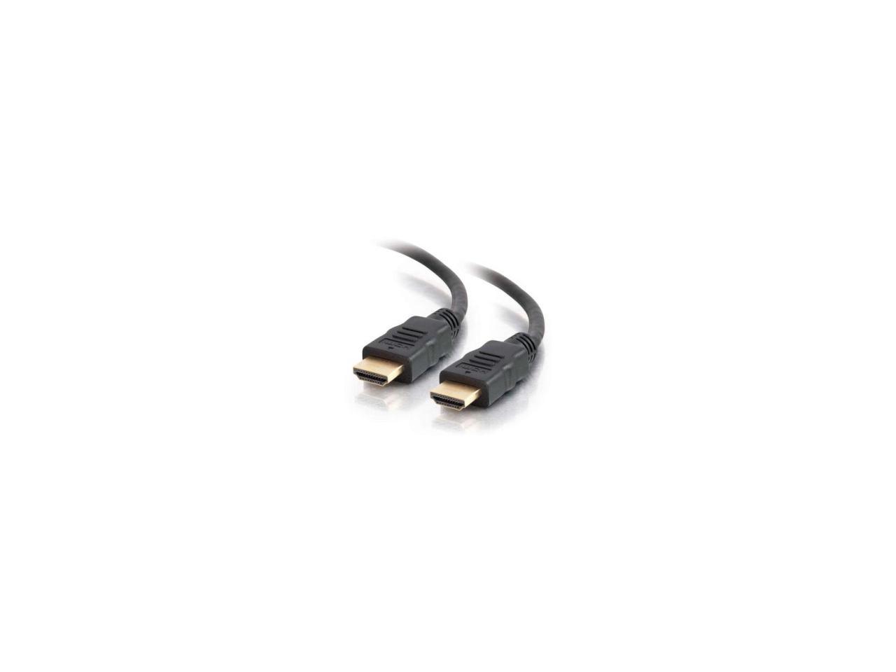 C2G 40303 4K UHD High Speed HDMI Cable (60Hz) with Ethernet for 4K Devices, TVs, Laptops, and Chromebooks, Black (3.3 Feet, 1 Meter)