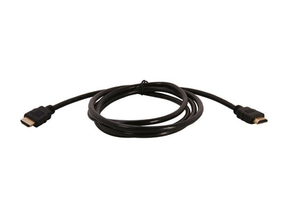 C2G 40304 High Speed 4K UHD HDMI Cable with Ethernet for TVs, Laptops, and Chromebooks, Black (6.6 Feet, 2 Meters)
