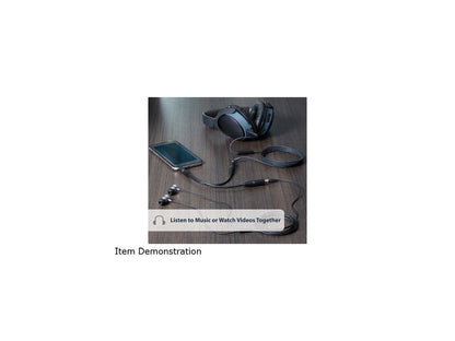 StarTech.com MUY1MFF 6" Stereo Splitter Cable - 3.5mm Male to 2 x 3.5mm Female
