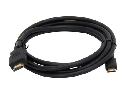 StarTech.com HDMIACMM6 6 ft. Black HDMI to Mini HDMI HDMI to Mini HDMI Cable for Digital Video Male to Male