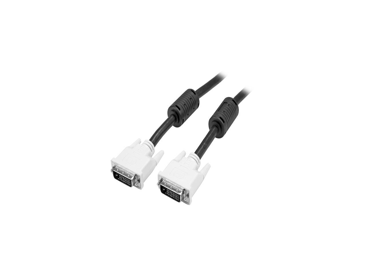 StarTech.com DVIDDMM10 Dual Link DVI Cable - 10 ft - Male to Male - 2560x1600 - DVI-D Cable - Computer Monitor Cable - DVI Cord - Video Cable