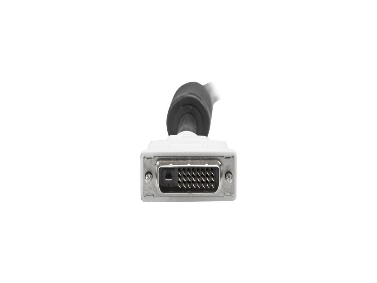 StarTech.com DVIDDMM6 Dual Link DVI Cable - 6 ft - Male to Male - 2560x1600 - DVI-D Cable - Computer Monitor Cable - DVI Cord - Video Cable