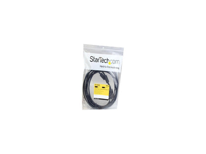StarTech DVIDSMM10 10 ft. DVI-D Single Link Cable - Male to Male DVI-D Digital Video Monitor Cable - DVI-D M/M - Black 10 Feet - 1920 x 1200