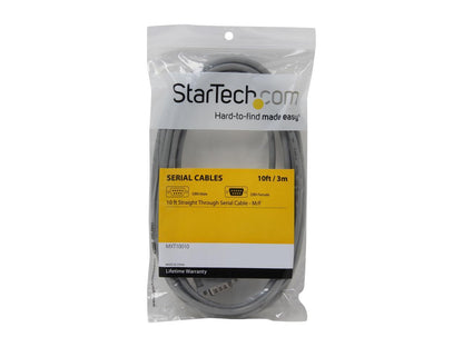 StarTech.com Model MXT10010 10 ft. Straight Through Serial Cable - M/F Male to Female